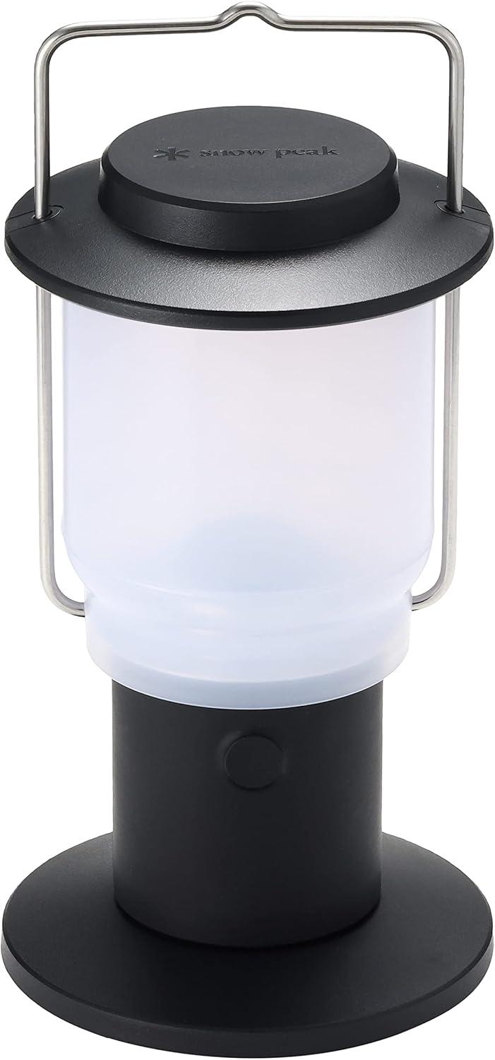 Snow Peak Mini Hozuki - Battery-Powered & Lightweight Camping Light - Portable Lantern for Soft, Ambient Light