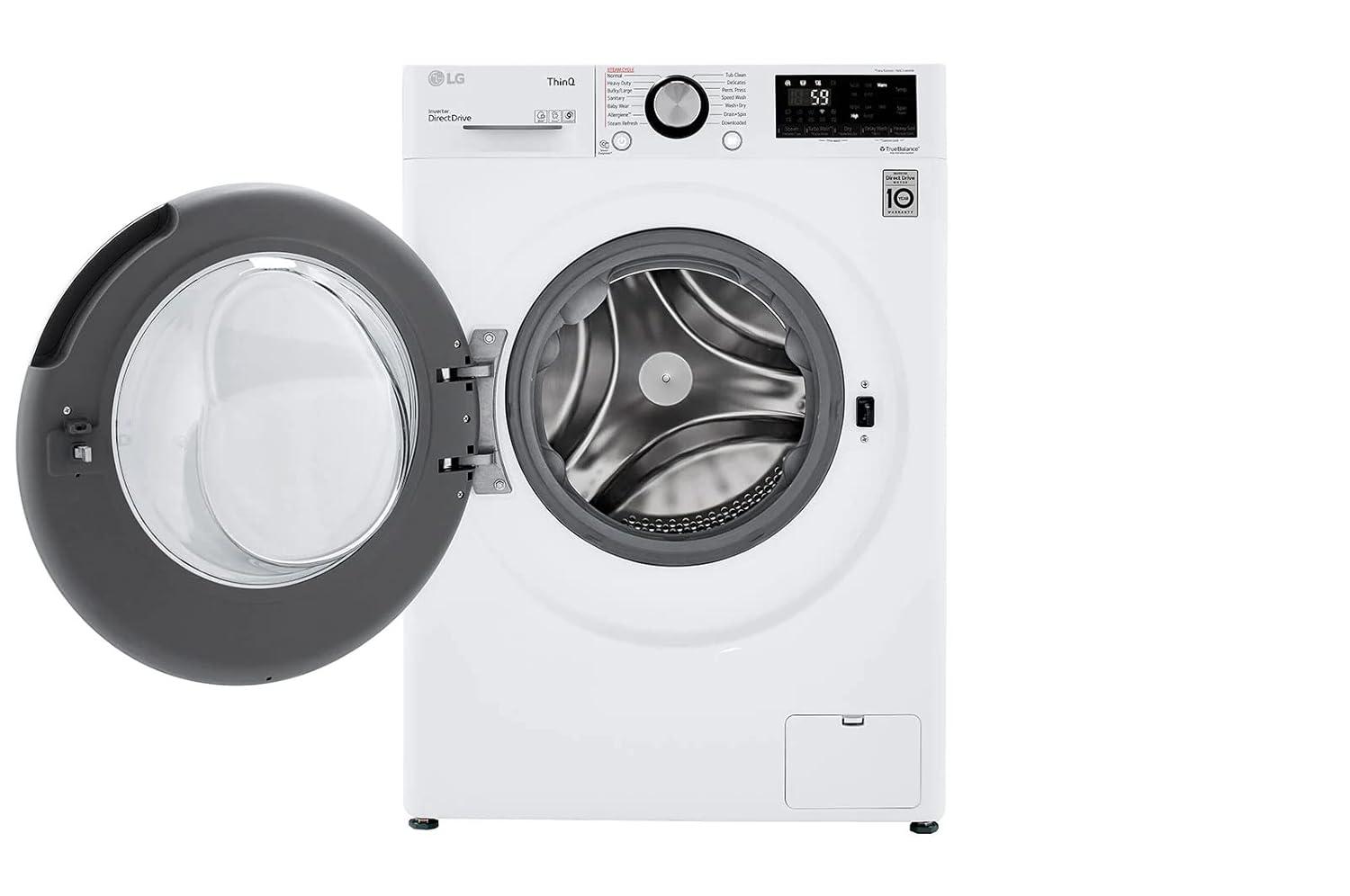 LG WM3555HWA combination washer electric dryer