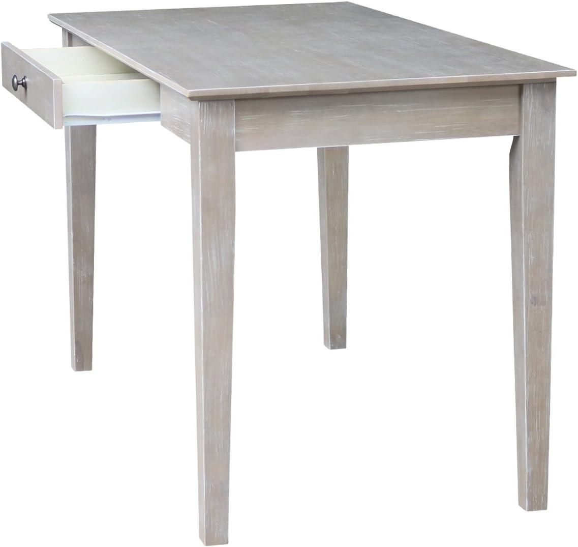48" Writing Desk Unfinished - International Concepts