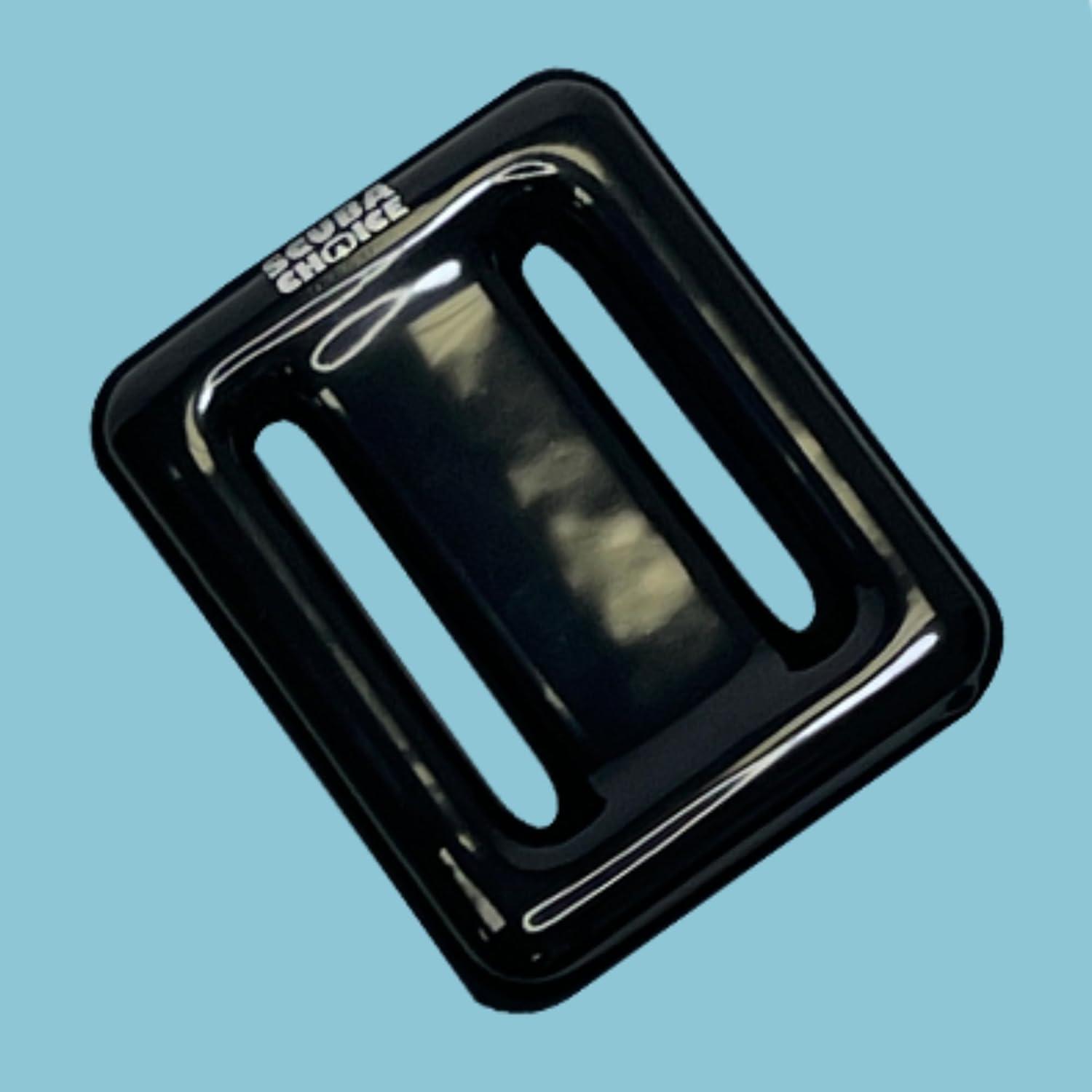 Compact Black Vinyl Coated Diving Weight for Scuba and Freediving