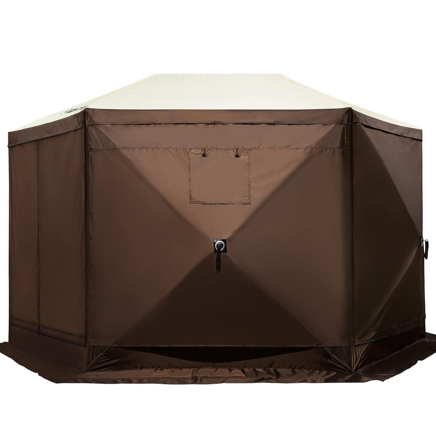 VEVOR Pop-up Camping Gazebo Screen Tent