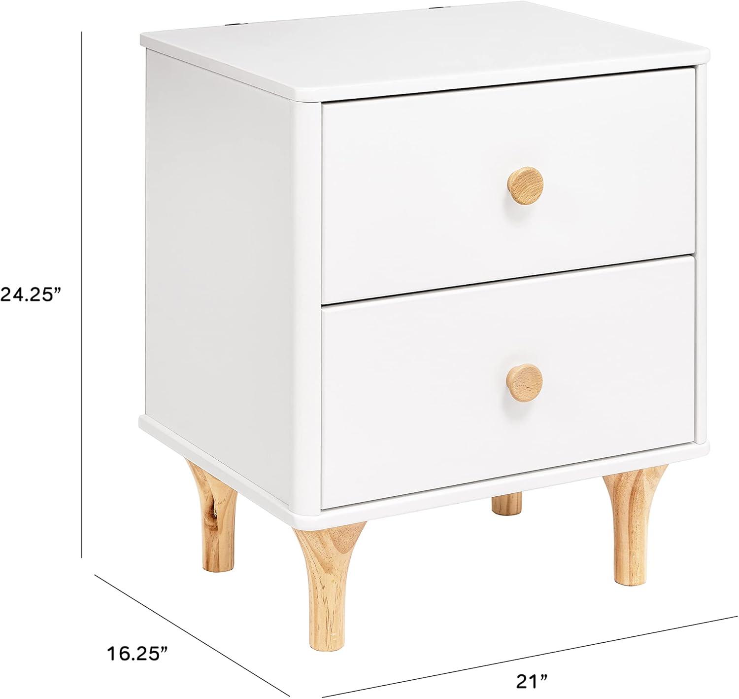 Lolly 2 Drawer Nightstand with USB Port