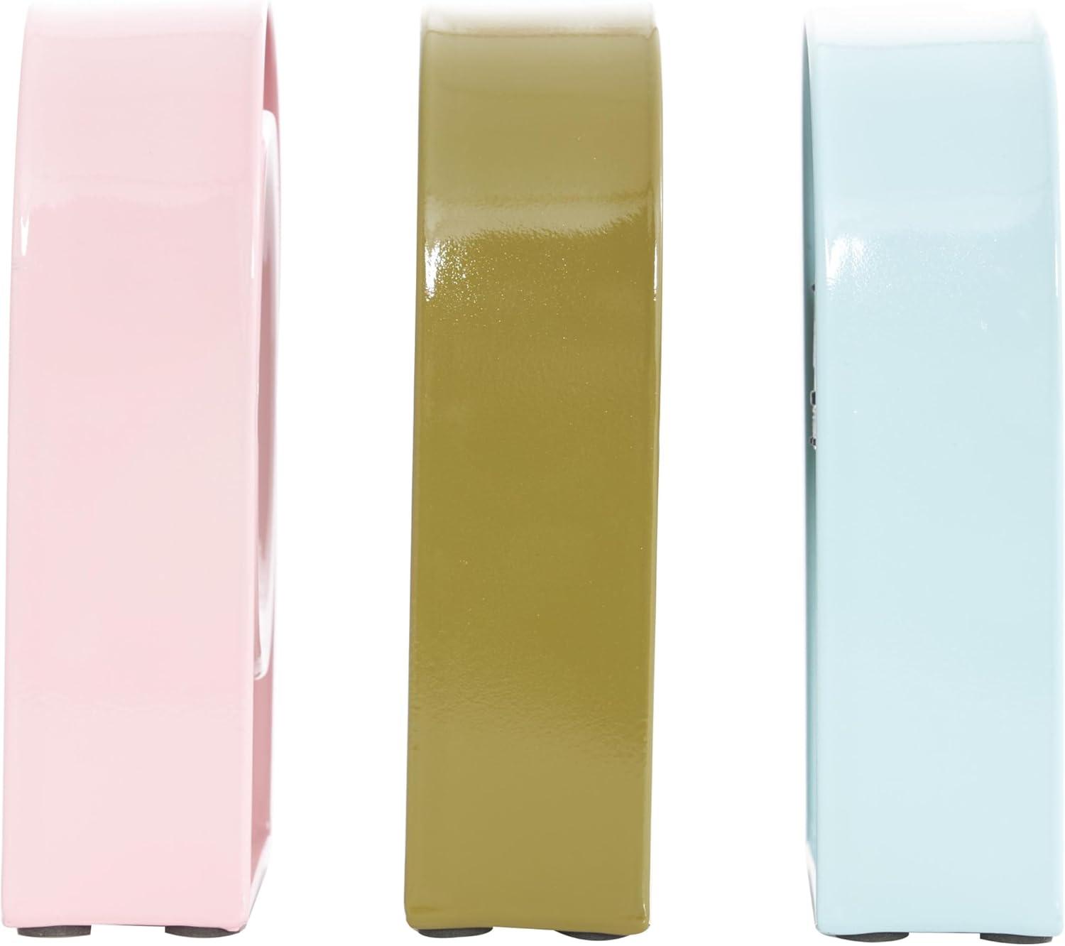 Lailah Metal Clock With Arched Stands (Set of 3)