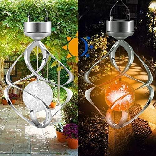 Solar Lights Outdoor Yard Decorations Wind BSL1 Chimes Lights LED Colour Changing Hanging Light for Design Decoration for Garden, Patio, Balcony,Lawn Birthday Gifts for Mom