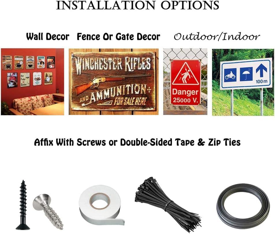 Retro Metal Tin Sign Free Air Gasoline Reproduction Garage Shop Metal Sign Funny Home Cave Garage bar Wall Decoration Vintage Metal Sign 4x16 inch