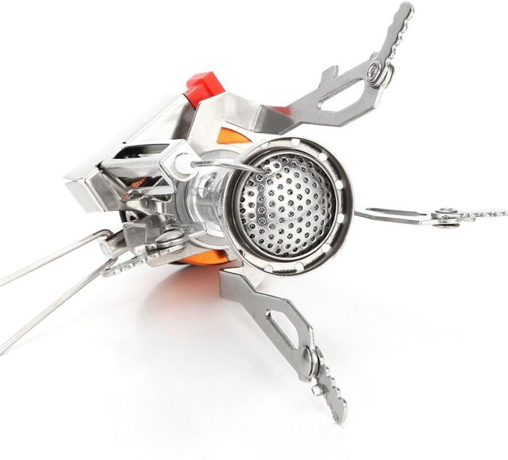AOTU Portable Camping Stoves Backpacking Stove with Piezo Ignition Stable Support Wind-Resistance Camp Stove for Outdoor Camping Hiking Cooking