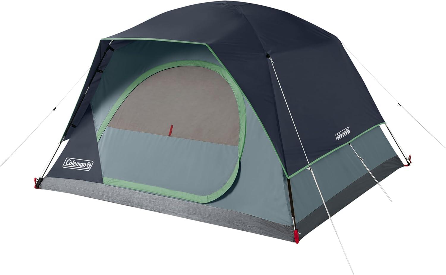 Coleman 8' Skydome 4 Person Family Tent - Blue Nights