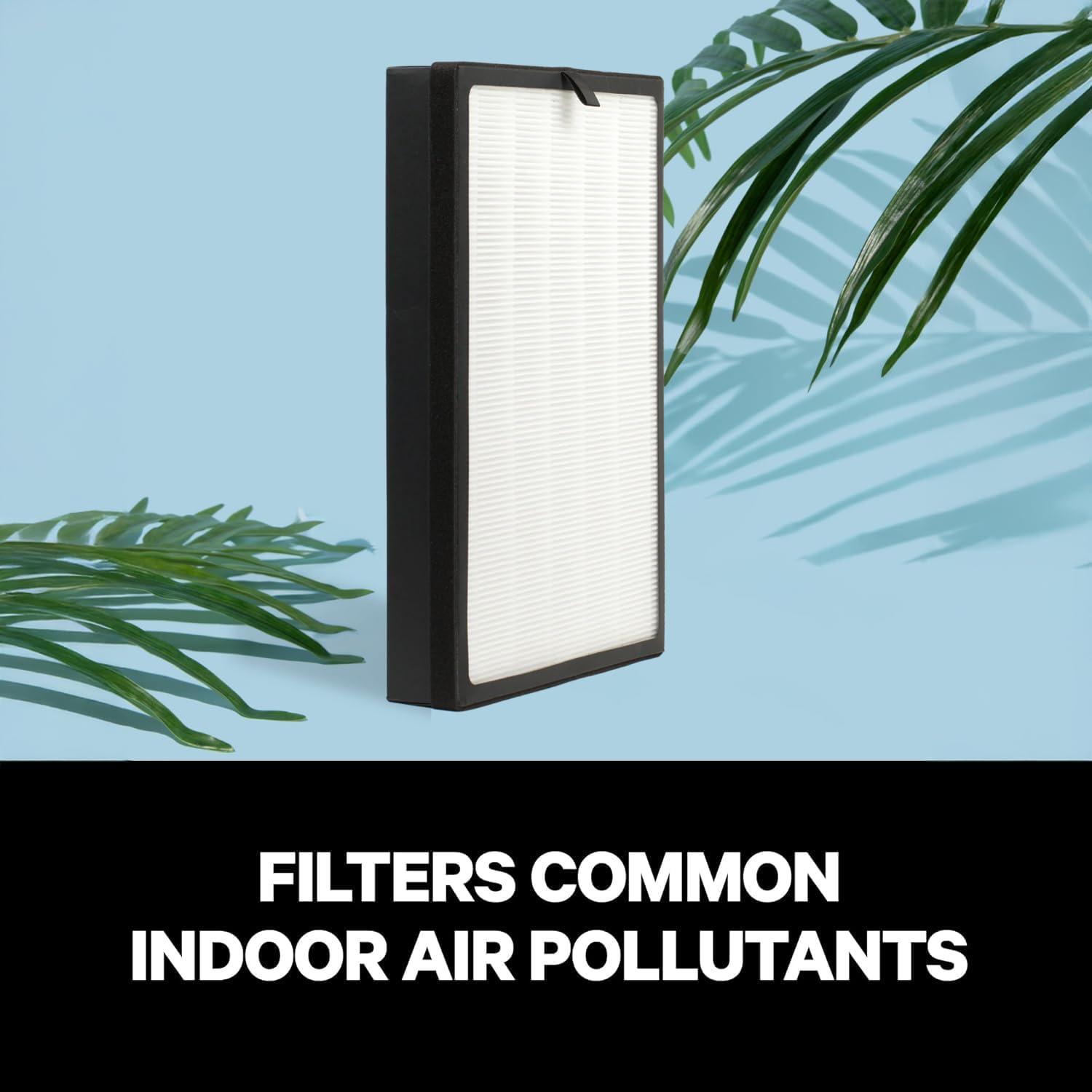 Genuine PuroAir 400 Air Purifier Replacement Filter - Replacement HEPA Filter for PuroAir 400 - Captures Up To 99% of Pet Dander, Smoke, Pollen, Dust, Mold, Odors (Pack of 1)