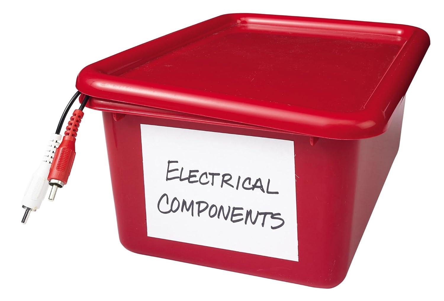 Avery Removable Multi-Use Labels, Inkjet/Laser Printers, 3 x 4, White, 2/Sheet, 40 Sheets/Pack, (5453)