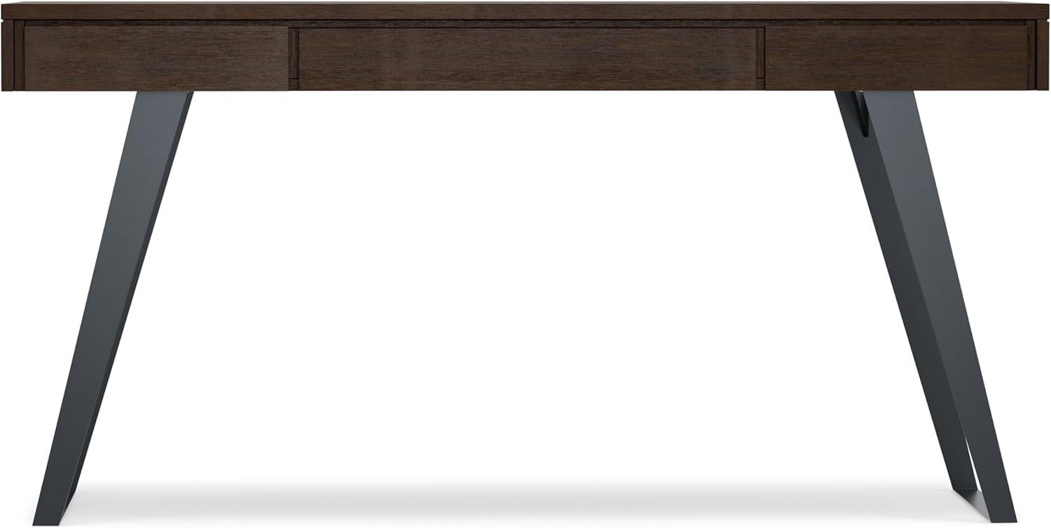 Simpli Home Lowry Solid Wood Desk