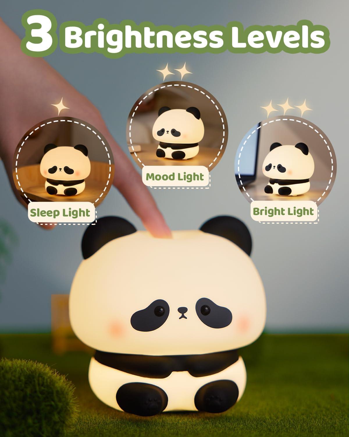 Wnngxing Dimmable Cute Panda Night Light