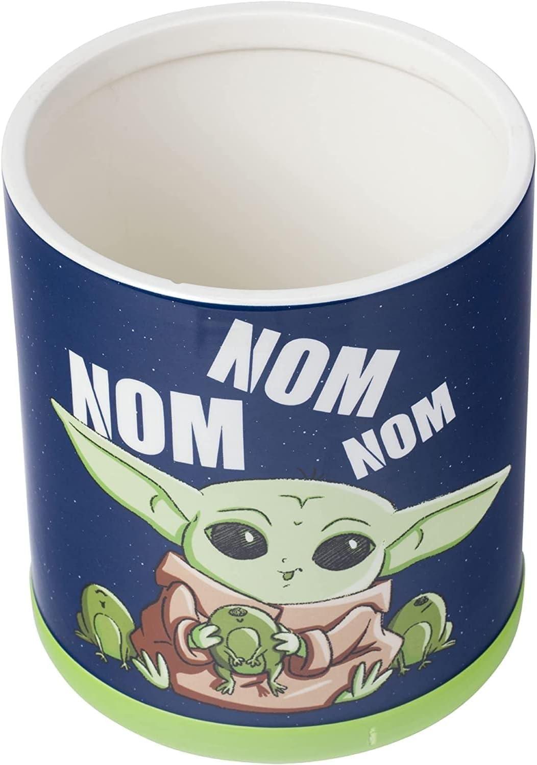 Star Wars: The Mandalorian Grogu "Nom Nom Nom" Frogs Large Ceramic Cookie Jar