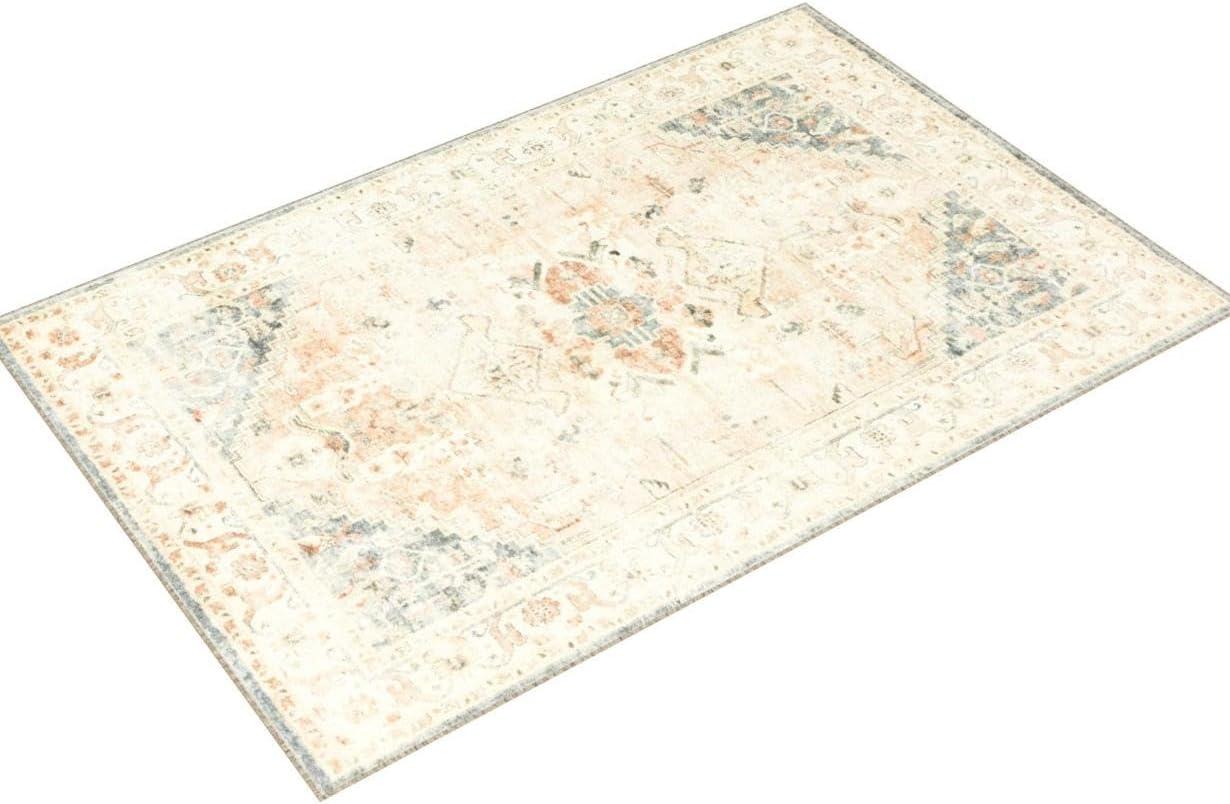 Loloi II Rosette Oriental Clay / Ivory Area Rug