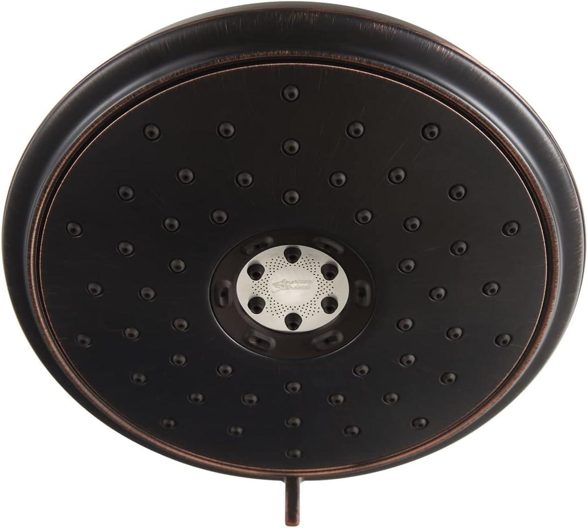 American Standard 9138073.278 Spectra Plus Fixed Traditional Water-Saving Shower Head-1.8 GPM, Legacy Bronze
