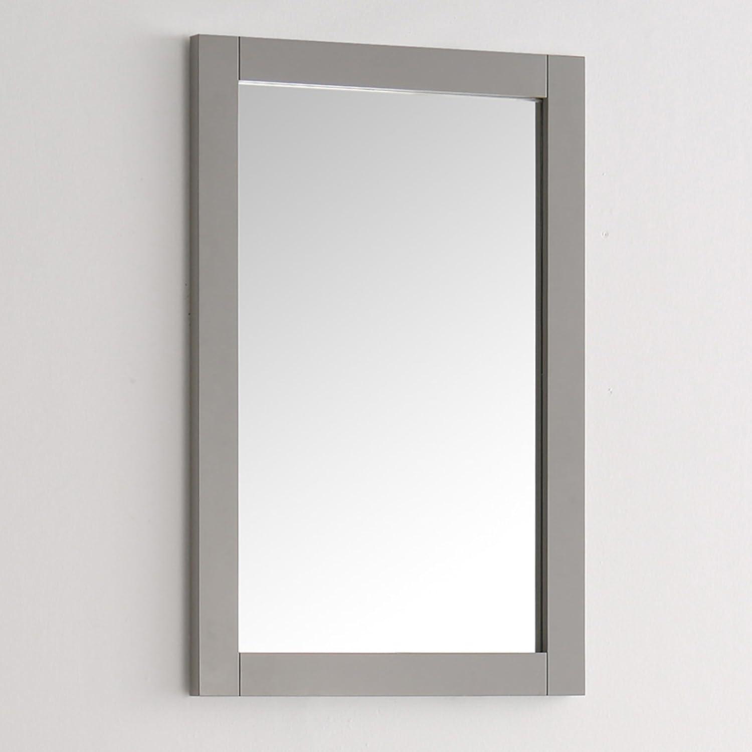 Fresca Hartford 20" White Traditional Bathroom Mirror