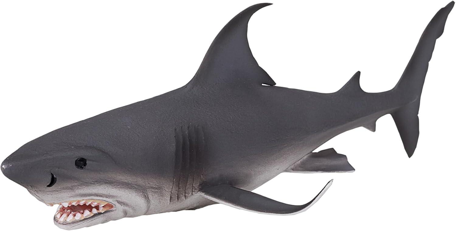 MOJO - Realistic International Wildlife Figurine, Large Great White Shark