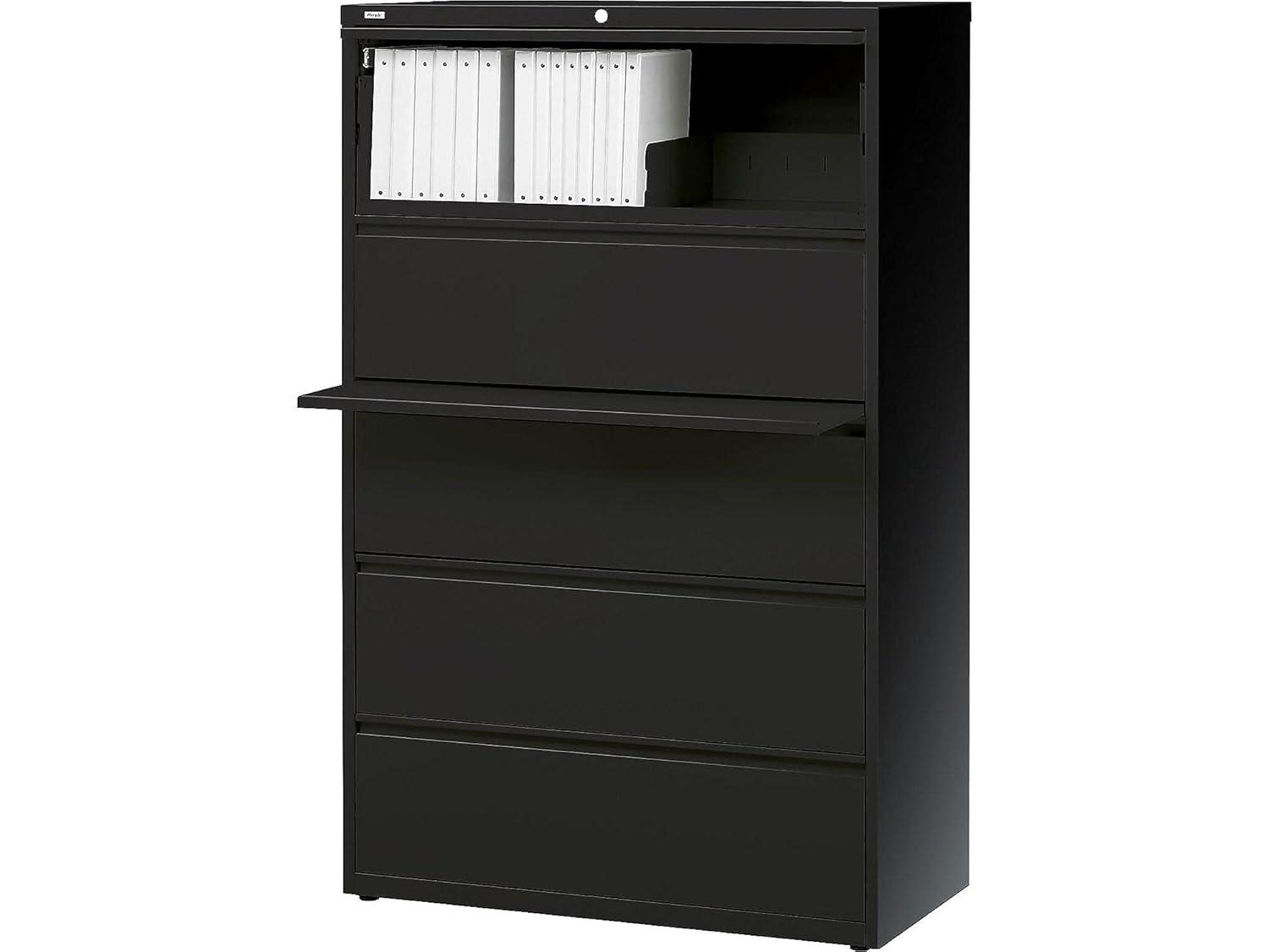 Inbox Zero Pabel 36'' Wide 5 -Drawer Steel File Cabinet