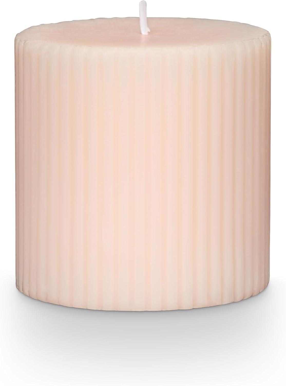 Selin Coconut Milk Mango Pillar Candle