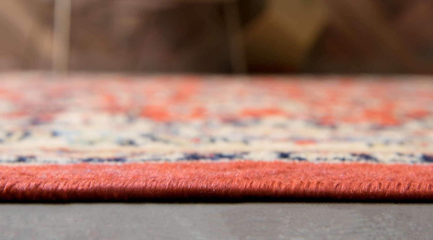 Unique Loom 5' 1 x 8' 0 Sialk Hill Washington Terracotta Area Rug