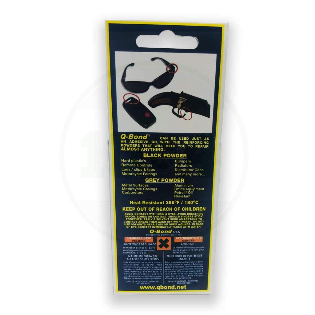 K Tool International Q-BOND KIT Fast Acting Automotive Adhesives, 0.32 oz Bottle