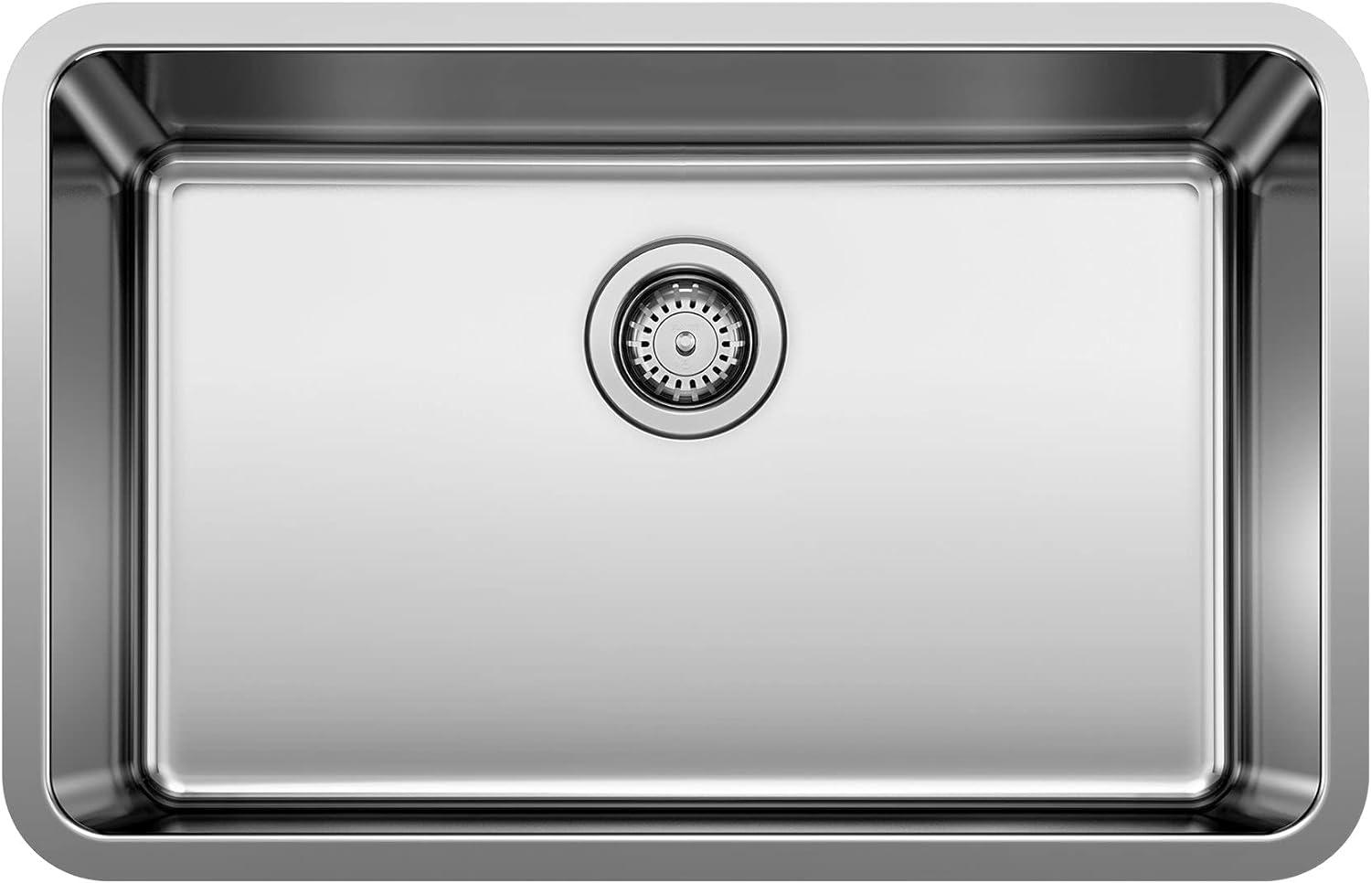 Formera 28" Satin Polished Stainless Steel Single Bowl Sink