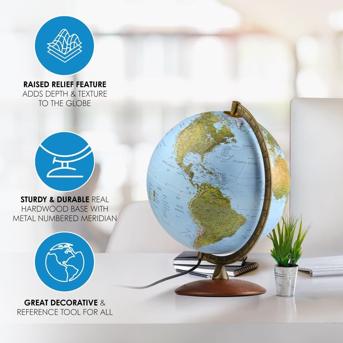 Red Barrel Studio® Plastic / Acrylic Tabletop Globe