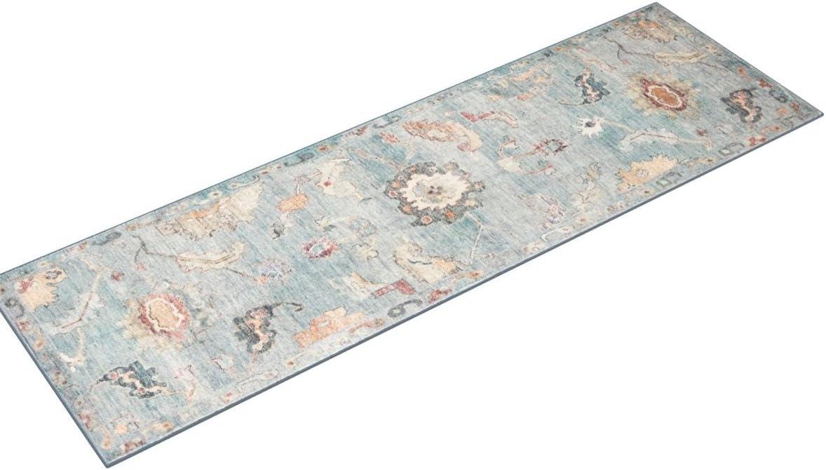 Margot Oriental Area Rug in Gray