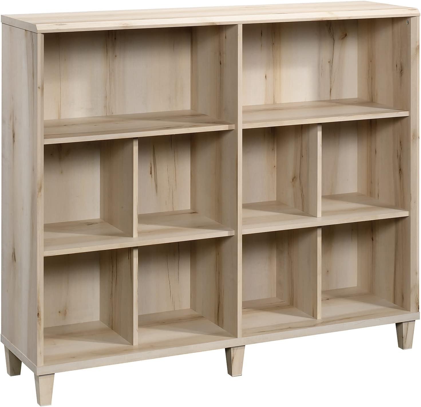 Pacific Maple Contemporary 6-Cubby Bookcase in Light Brown