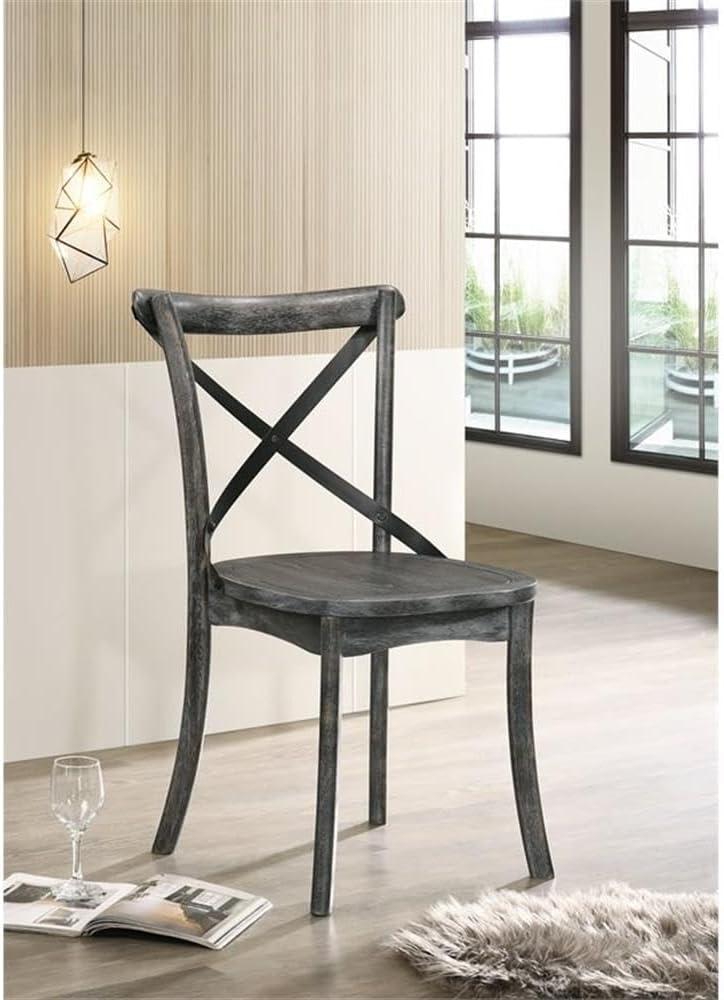 Kappel Cross Back Side Chair