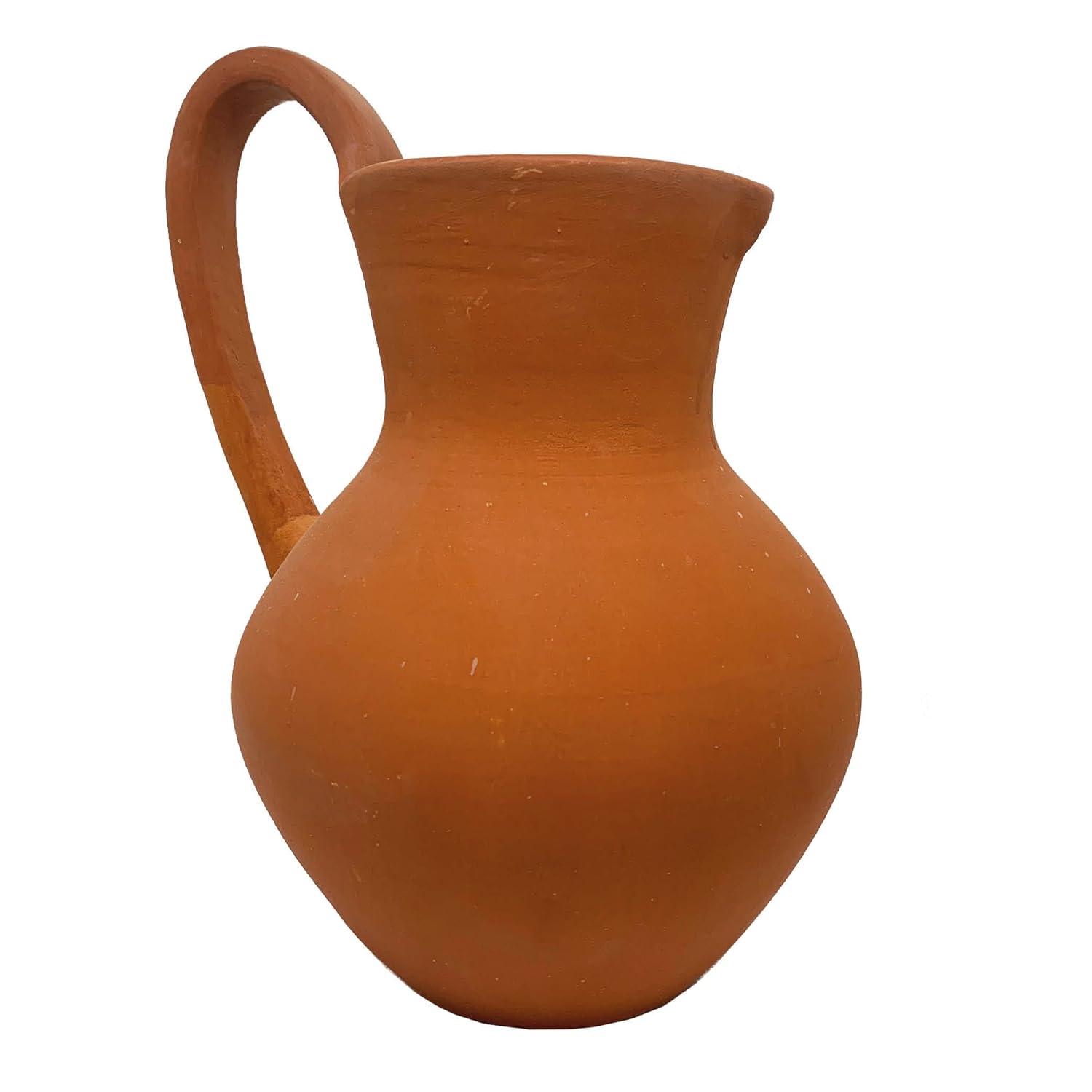 Handcrafted Terracotta Hot Chocolate Pitcher