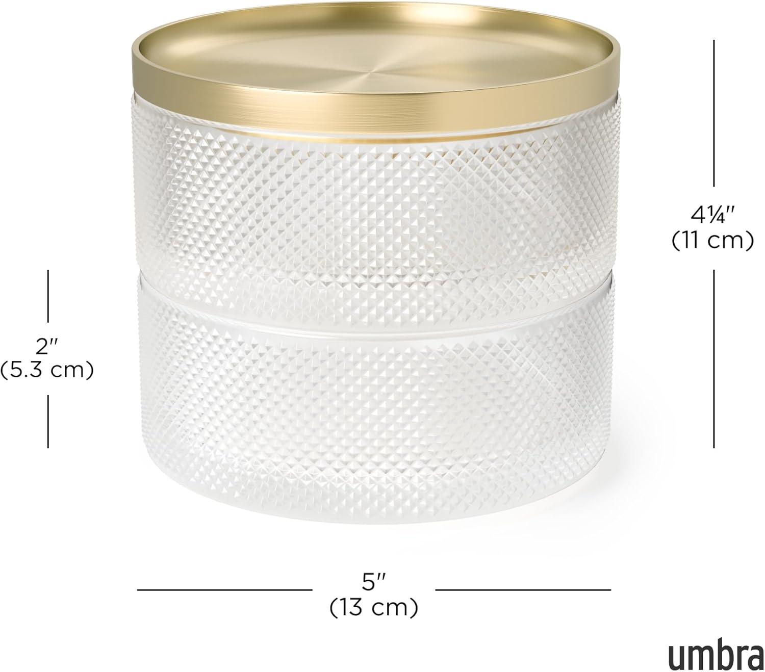 Umbra Tesora Glass Jewelry Storage Box