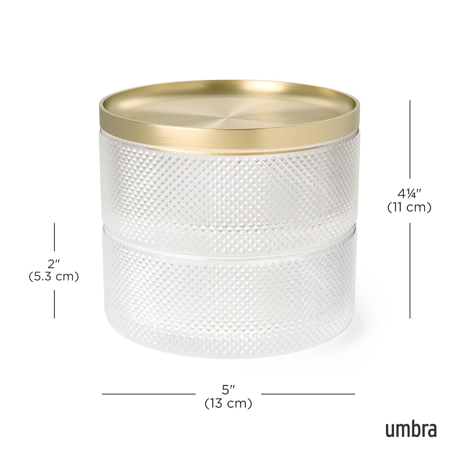 Umbra Tesora Glass Jewelry Storage Box