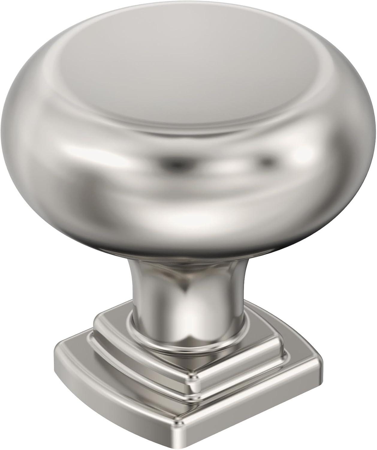 Amerock Surpass Cabinet or Furniture Knob, 1-1/4 inch (32mm) Diameter