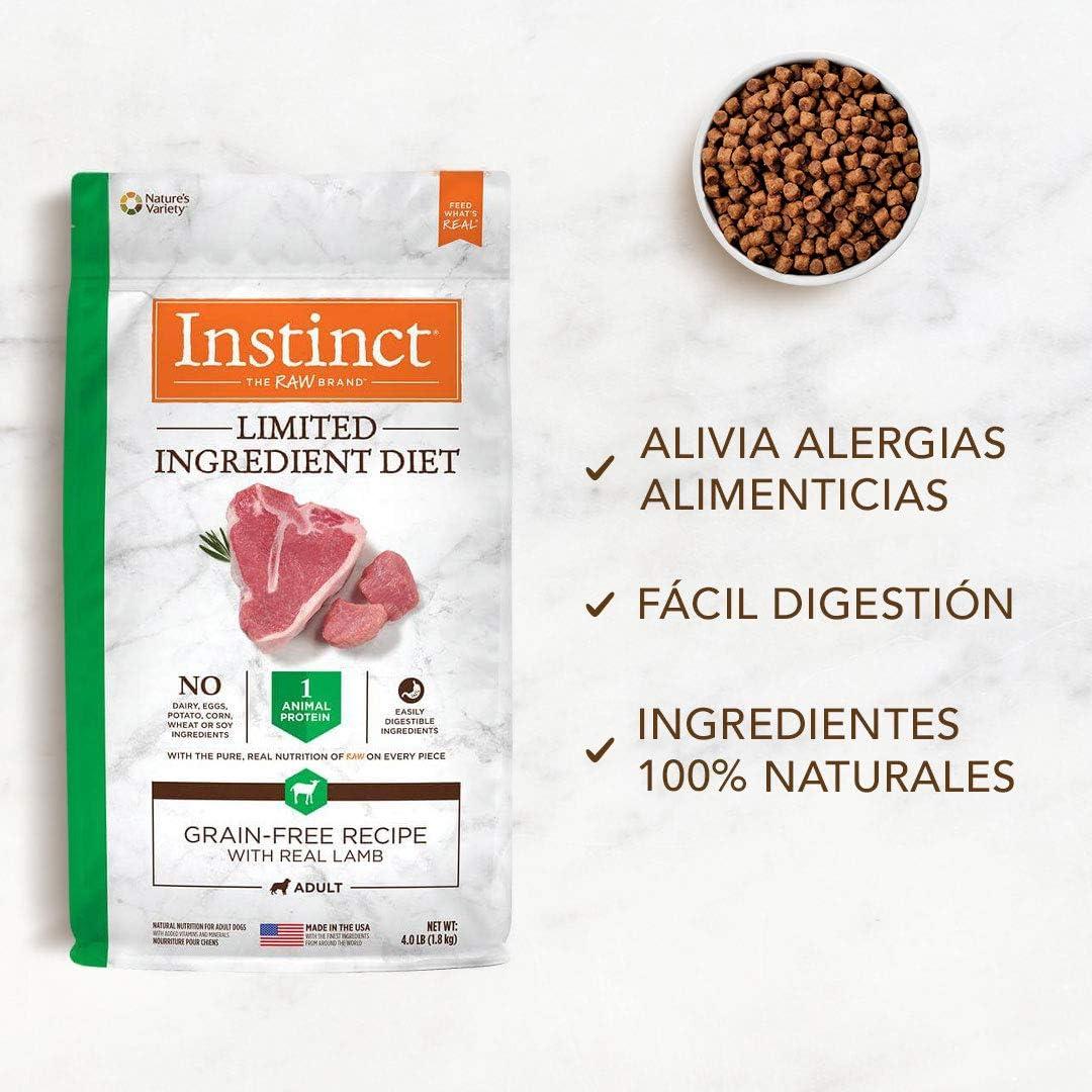 Instinct Limited Ingredient Diet Grain Free Recipe with Real Lamb Natural Dry Dog Food, 20 lb. Bag