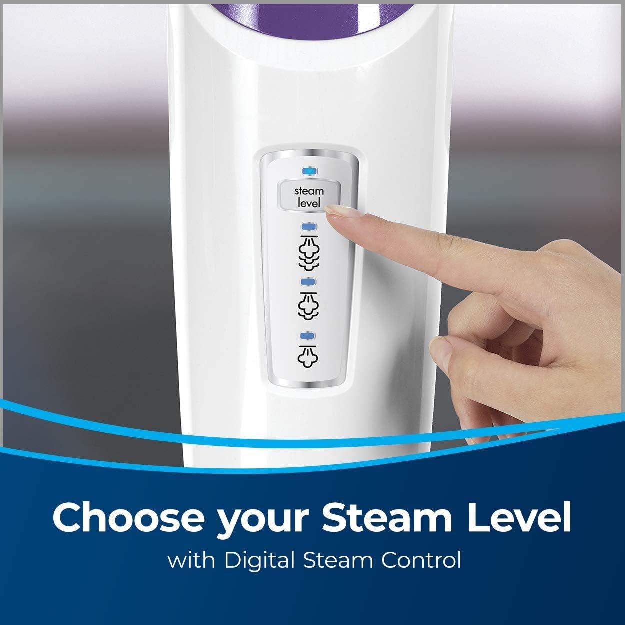 BISSELL 19404 BISSELL PowerFresh Pet Scrubbing & Sanitizing Steam Mop for Hard Floors 19401
