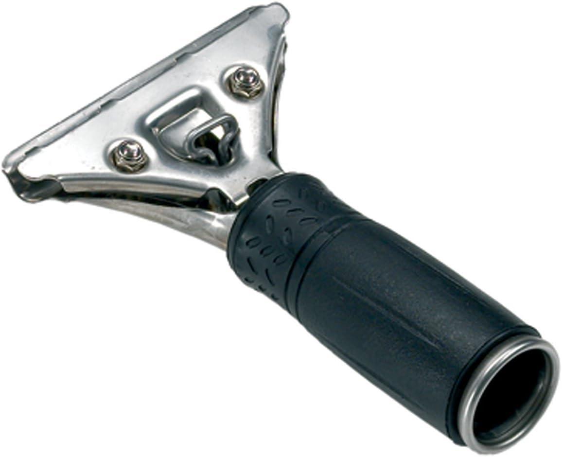 Unger Pro Stainless Steel Squeegee Handle with Rubber Grip