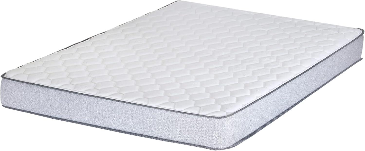 Twin Medium Firm High Density Foam Mattress in Gray