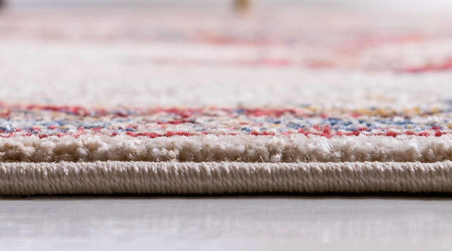 Unique Loom 5' 0 x 8' 0 Utopia Helios Cream Area Rug
