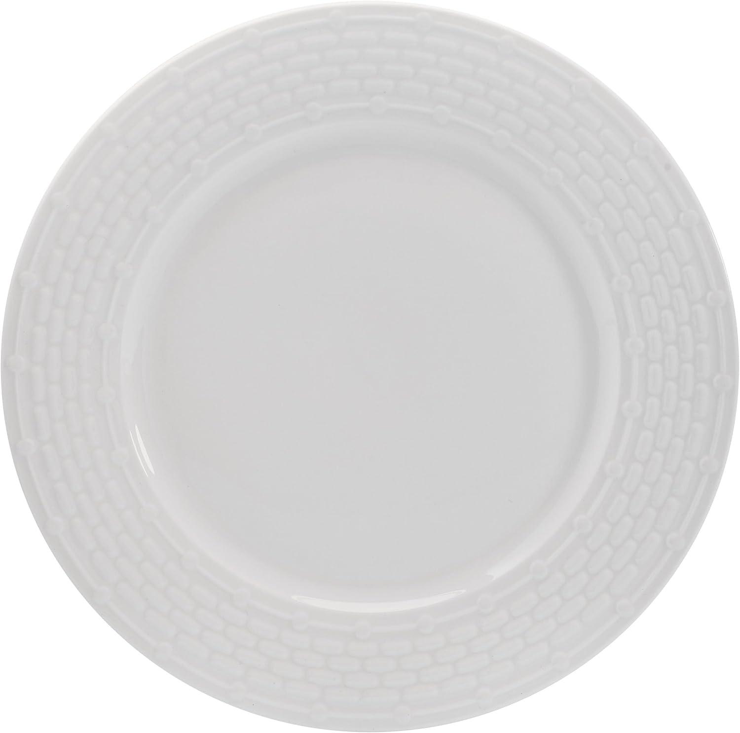 Pfaltzgraff Sonya 24 Piece Porcelain Dinnerware Set White