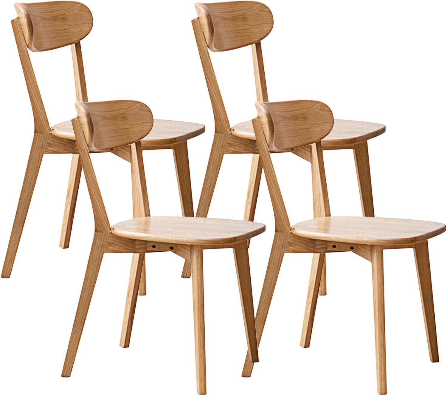 Corrigan Studio® Solid Wood Dining Chair (Set of 4)