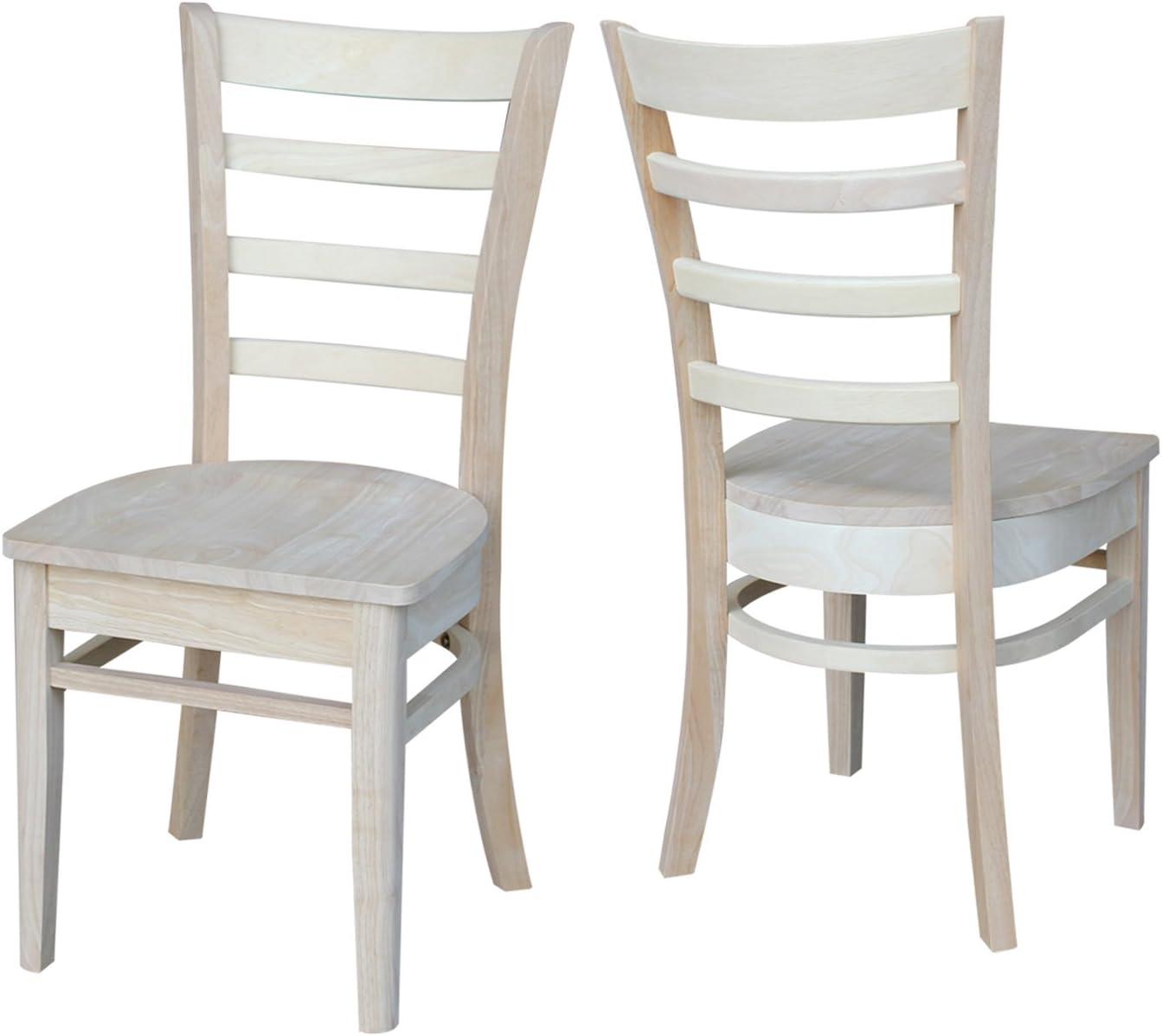 Set of 2 Emily Side Dining Chairs - International Concepts