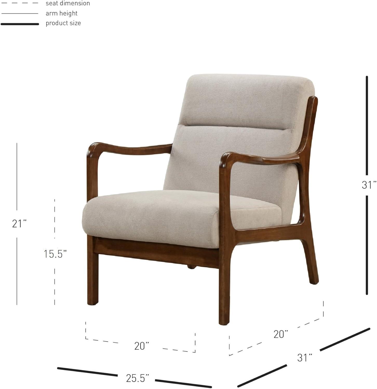 Anton Arm Chair Mocha