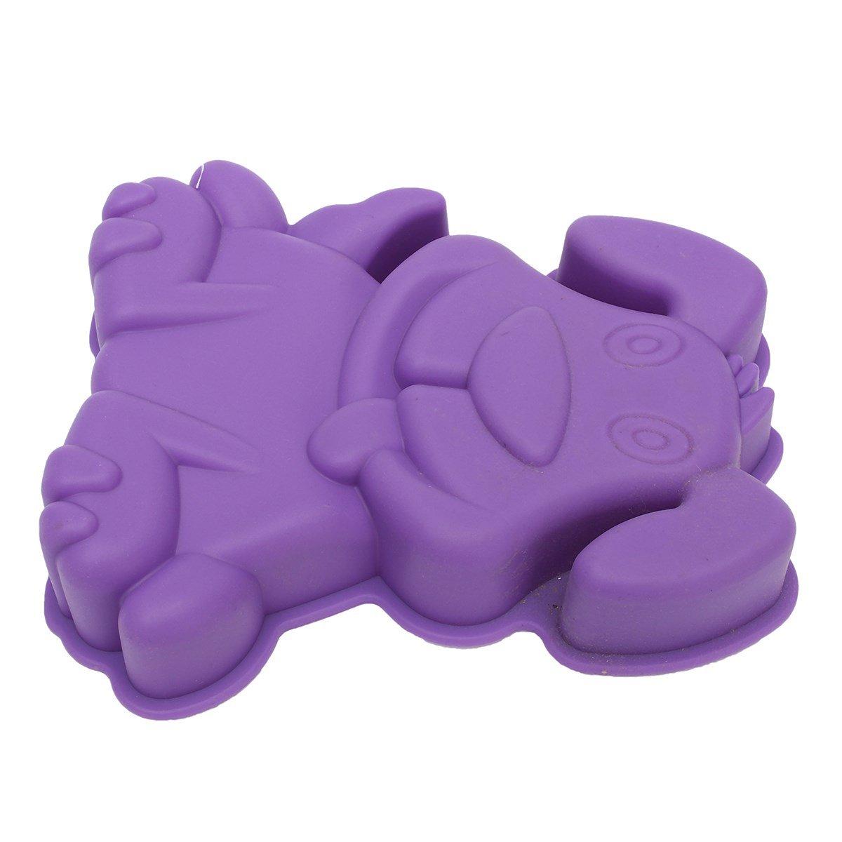 Dog Baking Mold Dog Non-stick Silicone Pan Mold for Cake, Muffin, Loaf, Bread, Toast, Mousse, Scone (Random Color)