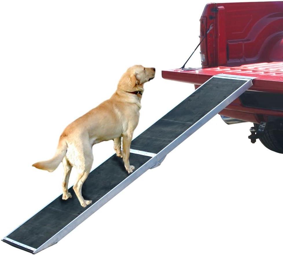 7 ft. Lightweight Portable Folding Aluminum Pet Ramp
