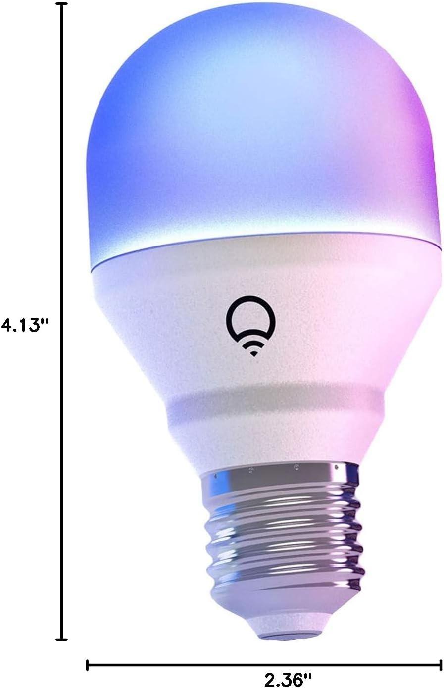 LIFX Color Changing Frosted LED Smart Bulb 2-Pack