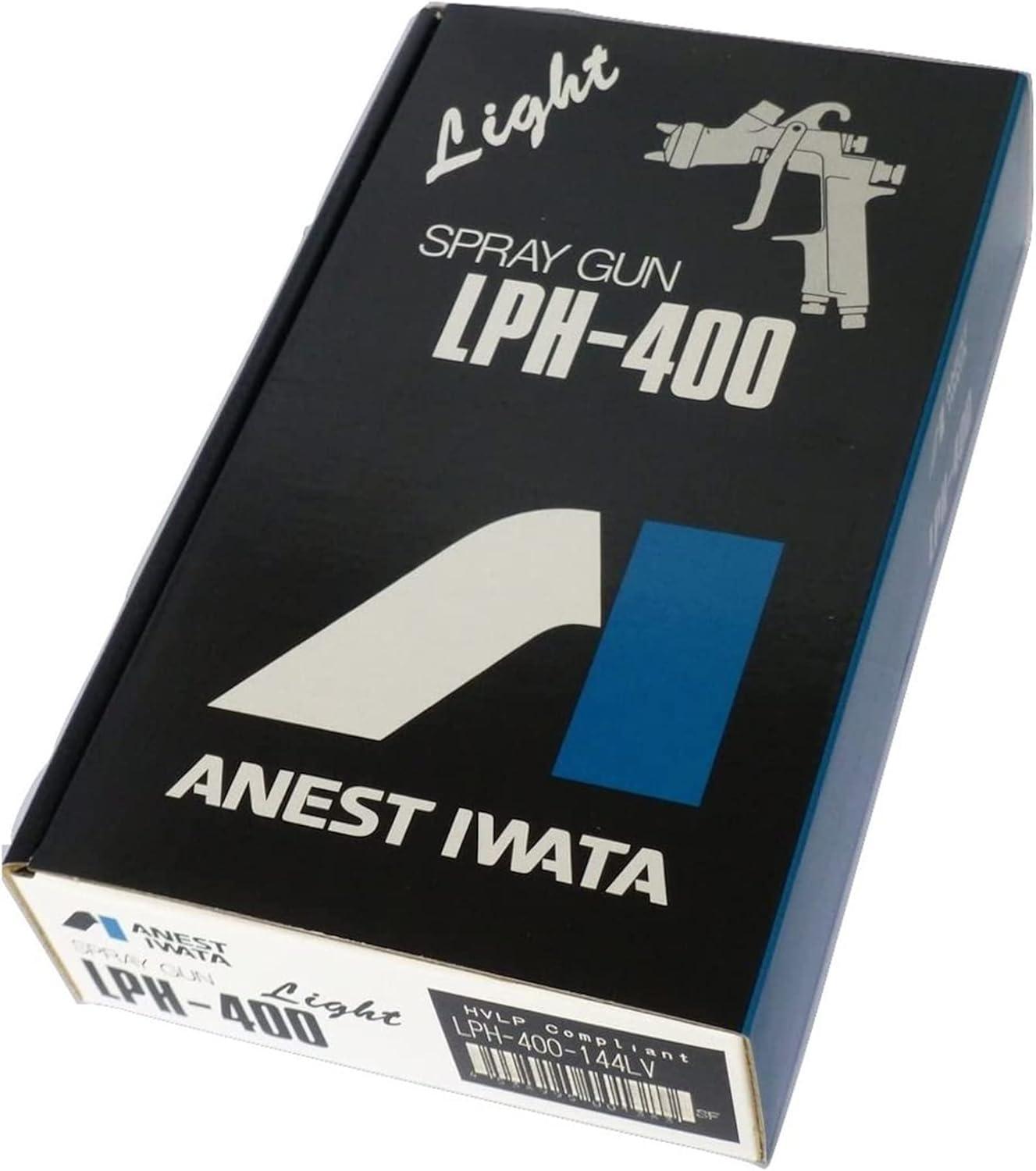 Anest Iwata LPH-400-144LV Gravity Feed 1.4mm Paint Sprayer Gun Without Cup