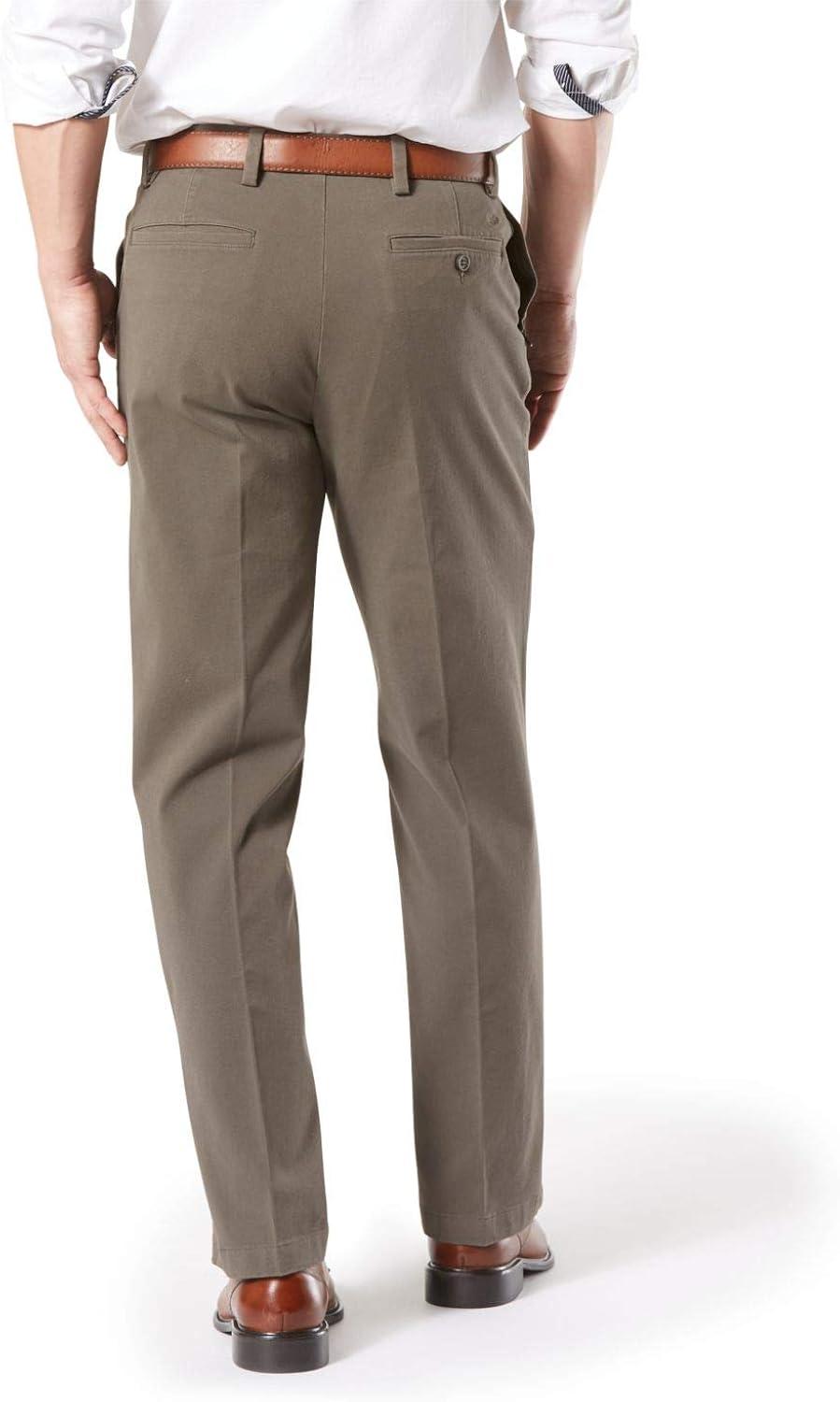 Dockers Men's Straight Fit Workday Khaki Smart 360 Flex Pants (Regular and Big & Tall)