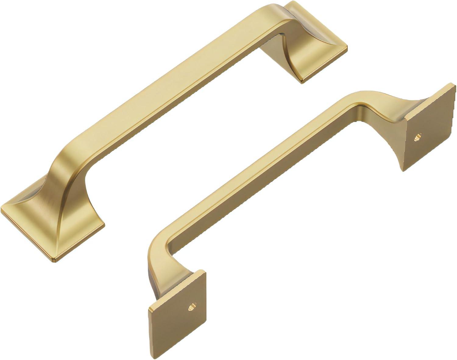 Forge Kitchen Cabinet Handles, Solid Core Drawer Pulls for Cabinet Doors, 3-3/4" (96mm)