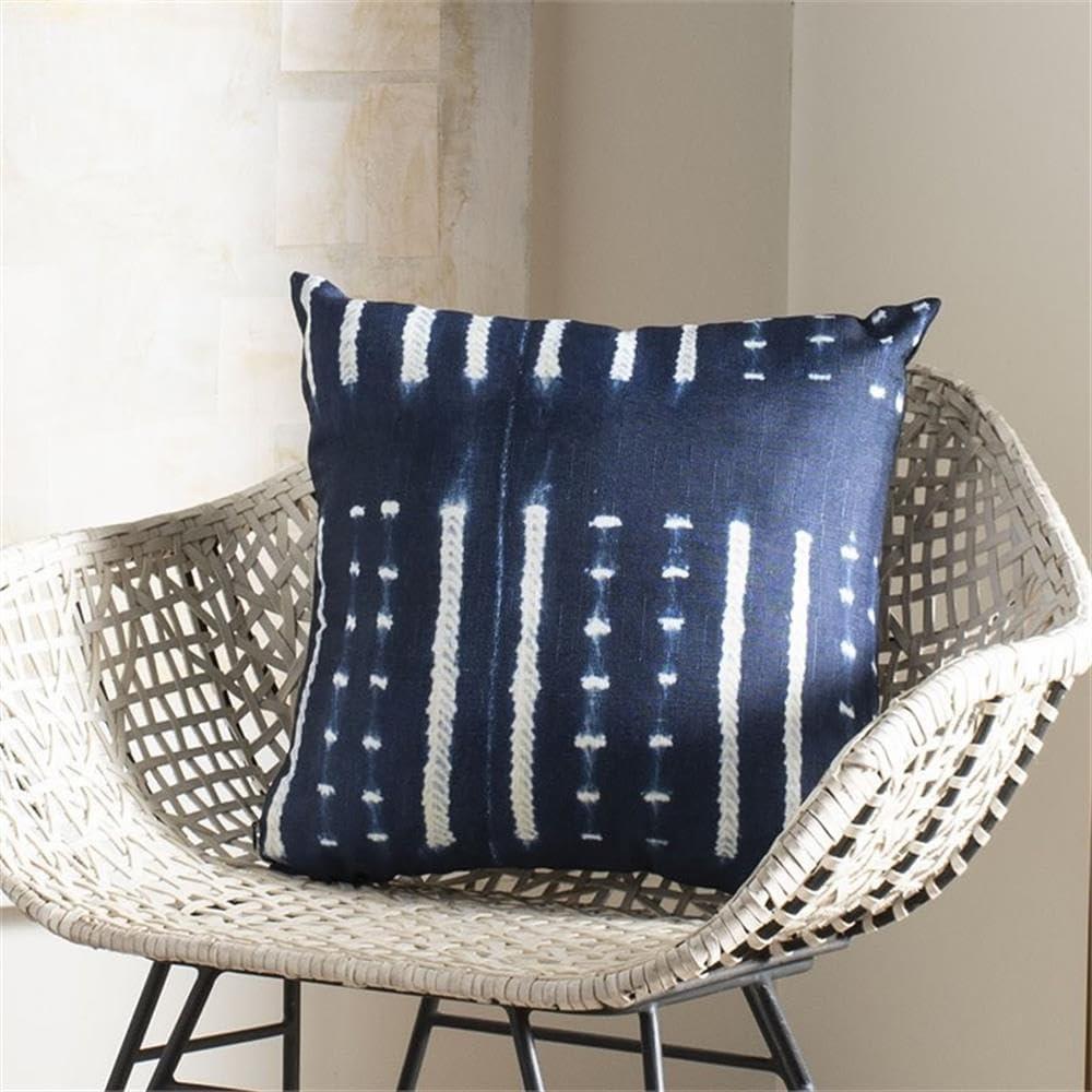 Cain Striped Reversible Throw Pillow