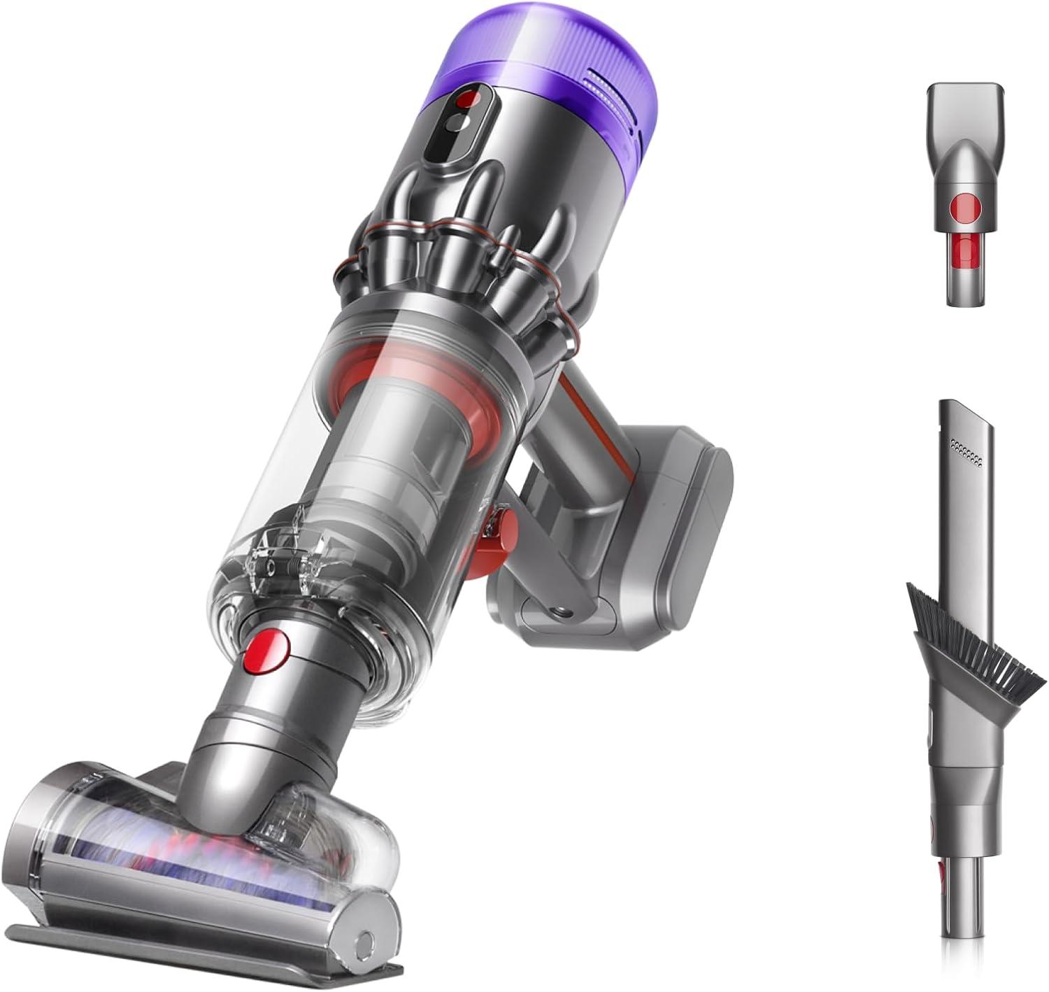 Dyson Humdinger Silver Handheld Cordless Vacuum for Pets and Cars